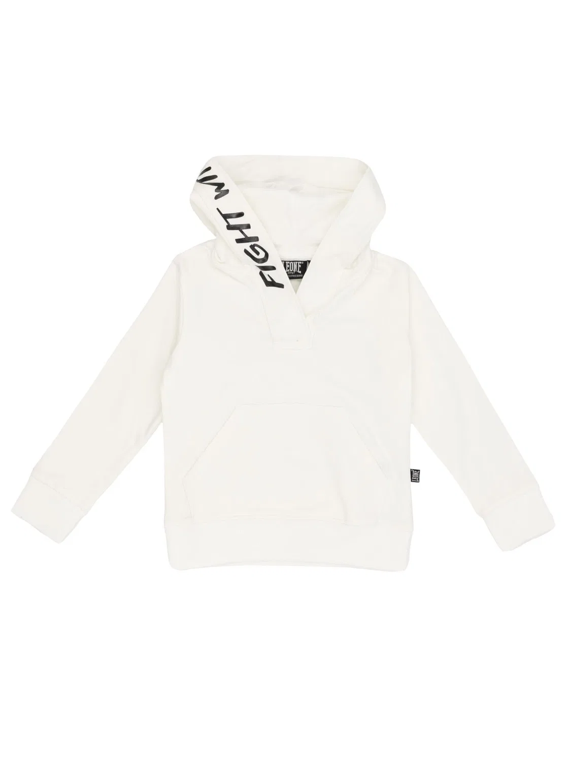 Детское худи с капюшоном Leone Kids Black Leone 1947 Apparel, Weiss