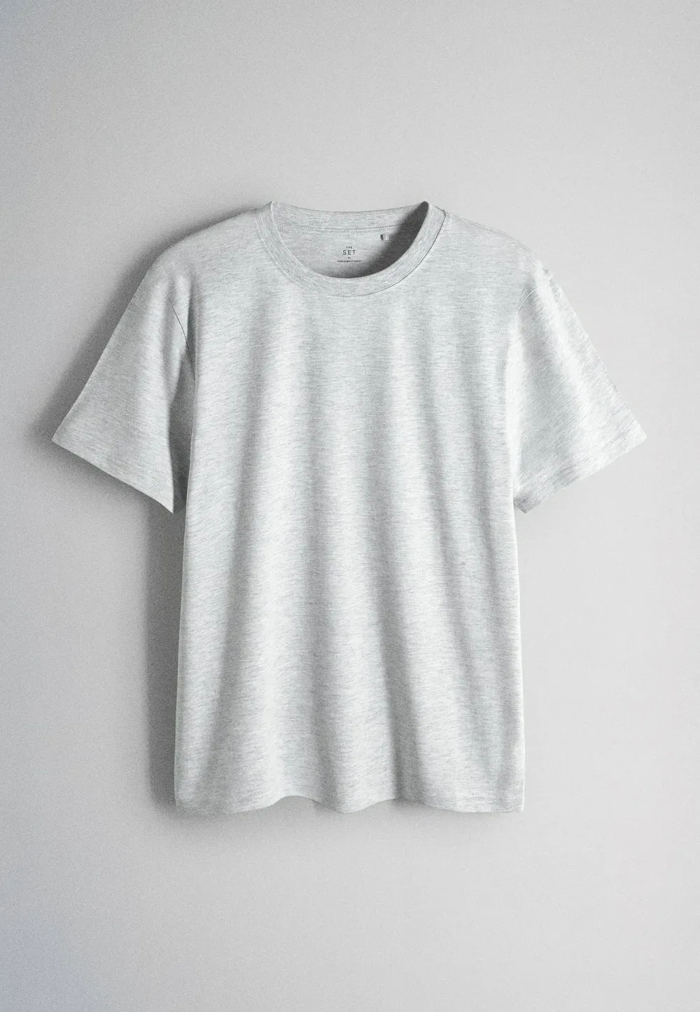 Легкие футболки с коротким рукавом, комплект из 4 штук - базовая футболка Next, Grey White — фото 4