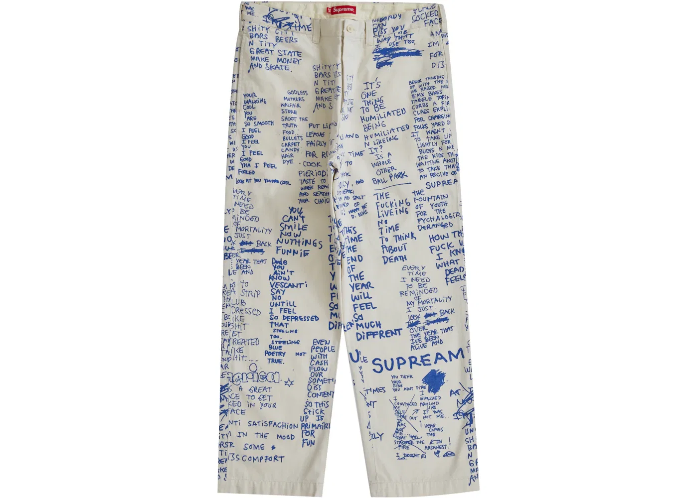 Мужские брюки из хлопка Gonz Poems Supreme, Stone