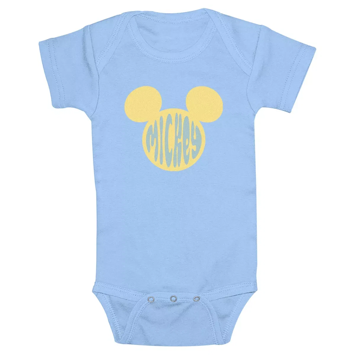 Детский боди-комбинезон с коротким рукавом Mickey Mouse & Friends, Light Blue