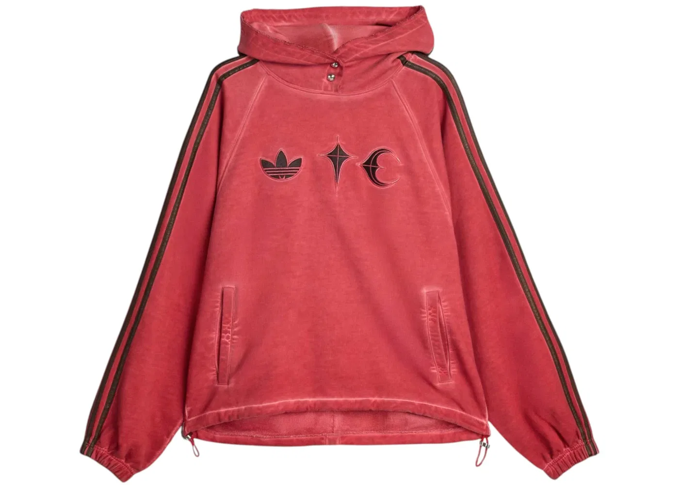 Мужская худи с длинным рукавом Adidas, Power Red