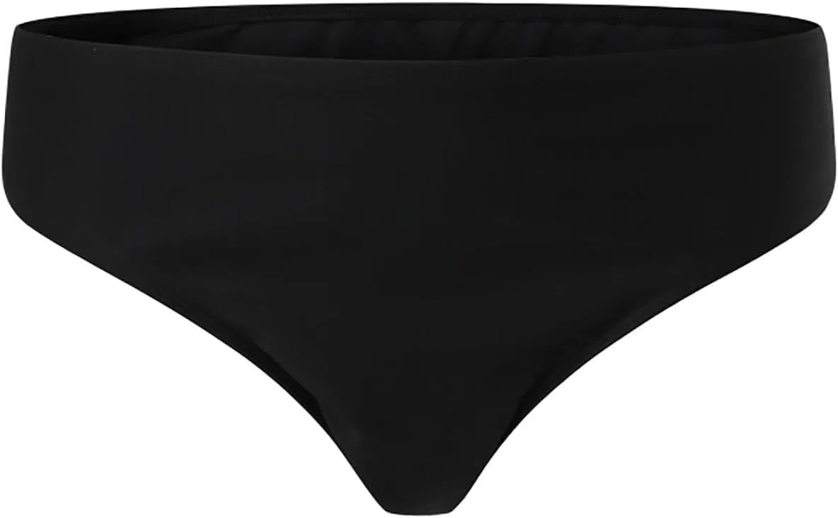 Женский танкини-купальник с контролем живота в горошек, Black — фото 4