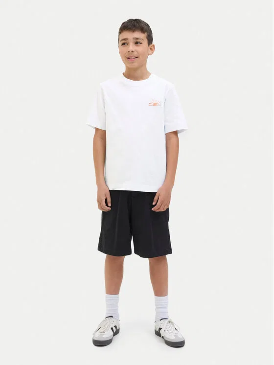 Футболка relaxed fit Canggu Jack & Jones Junior, белый — фото 2