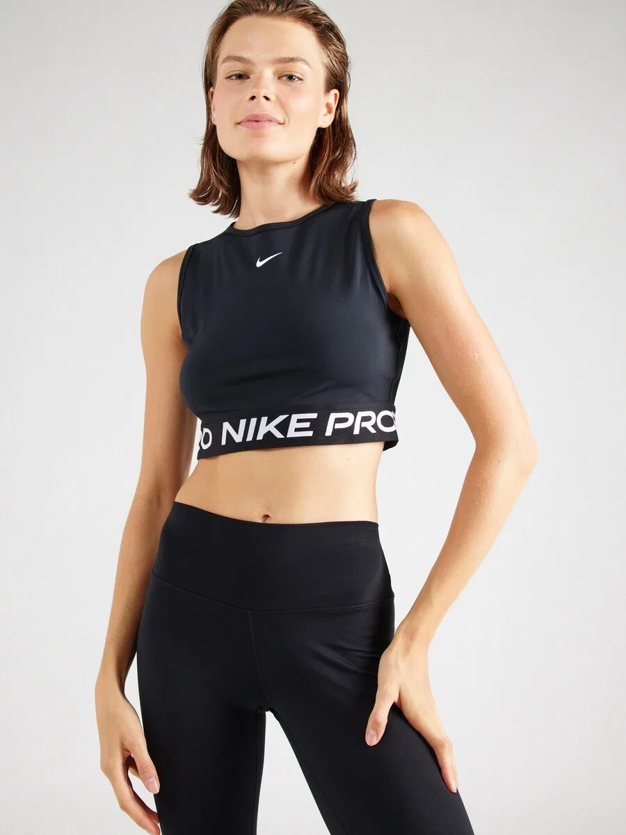 Спортивная футболка NIKE 'NIKE PRO 365' черного цвета — фото 2