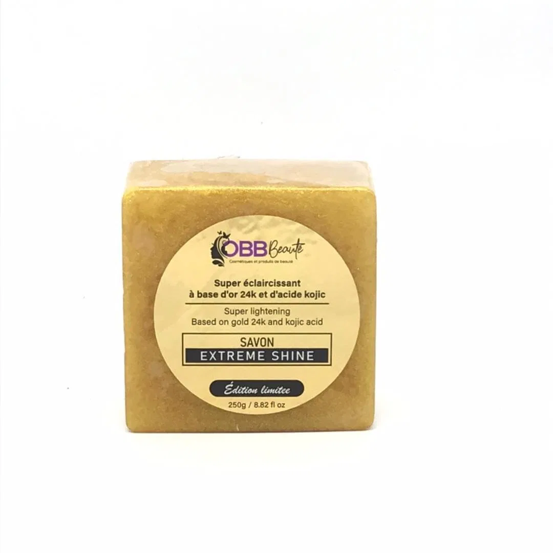 Мыло для лица и тела Obbbeaute Super Brightening, 24K Gold and Kojic Acid, 250 г Obbbeauté