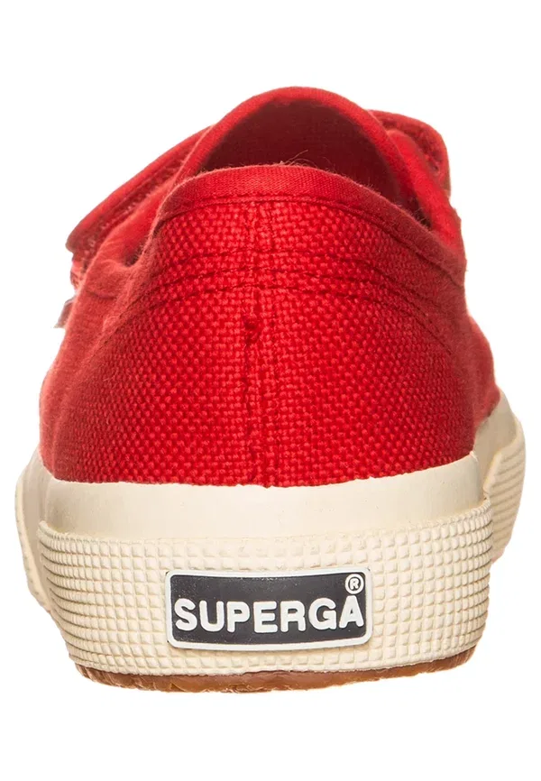 Кроссовки с липучками Superga Classic, красный — фото 2