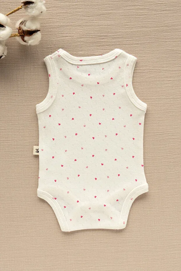 Детское боди с принтом Mimu Baby, Pink — фото 2