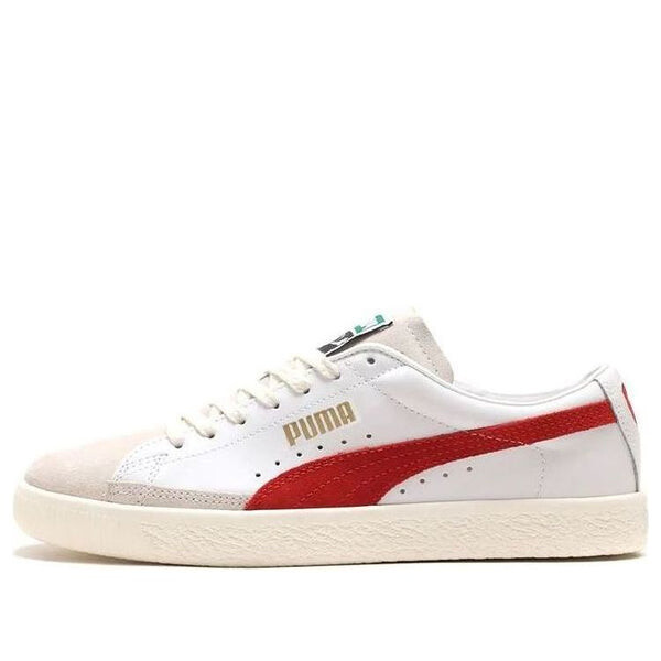 

Кроссовки basket vintage 'white high risk red' Puma, белый