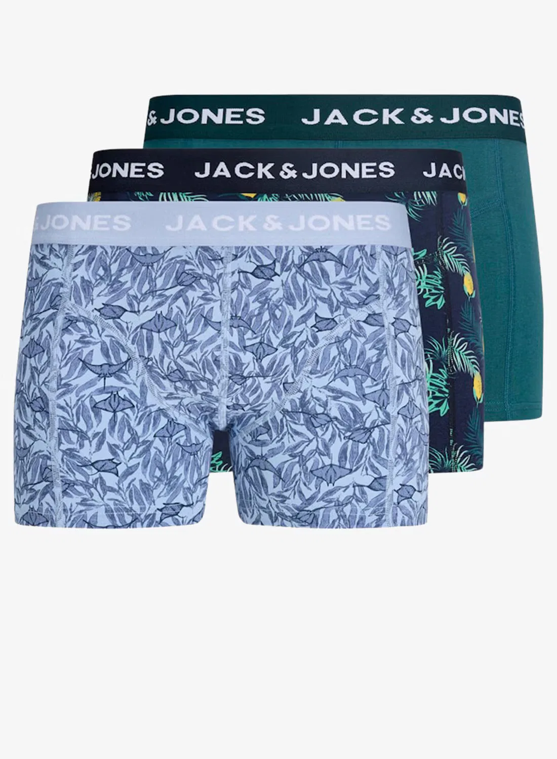 Трусы-боксеры комплект из 3 штук Jacjake Jack & Jones Junior, синий