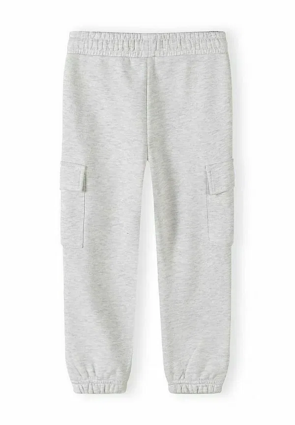 Брюки из футера, 2 шт в упаковке, Joggers 2 pack with pockets - cargo trousers, Minoti, серо-черный меланж — фото 4