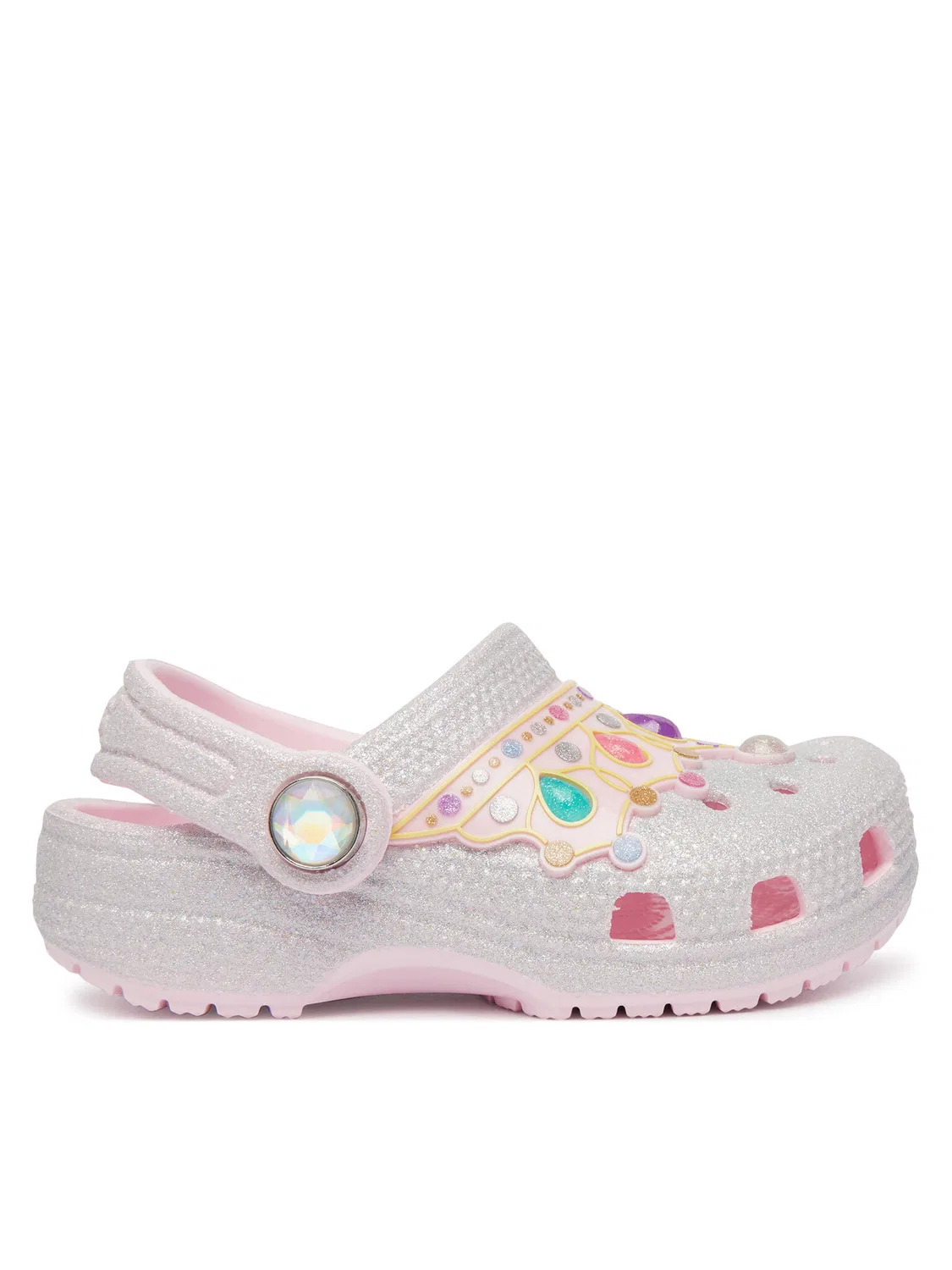 Шлепанцы для девочки Toddler Princess Clog Crocs, розовый