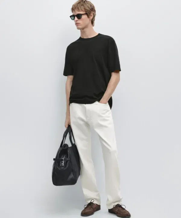 Футболка поло хлопковая Massimo Dutti — фото 2