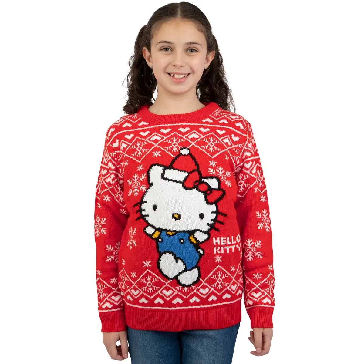 Рождественский свитер Hello Kitty, Red — фото 2