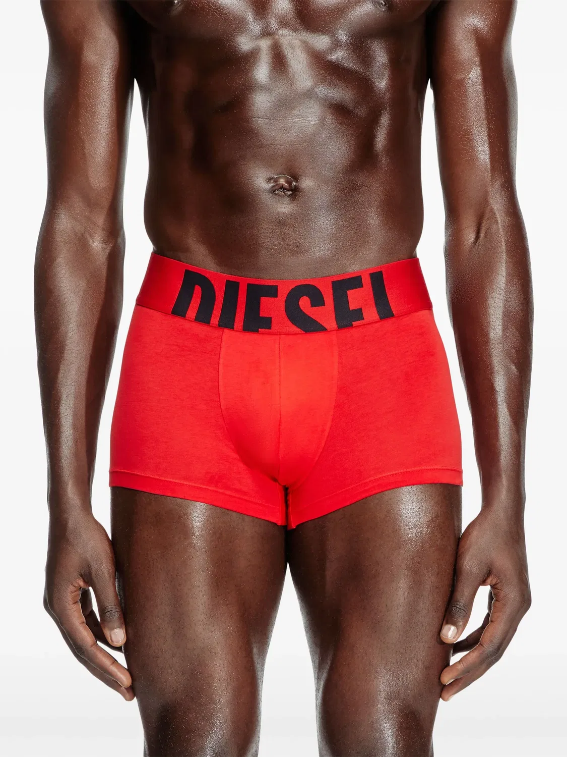 Diesel Трусы-боксеры красные — фото 2