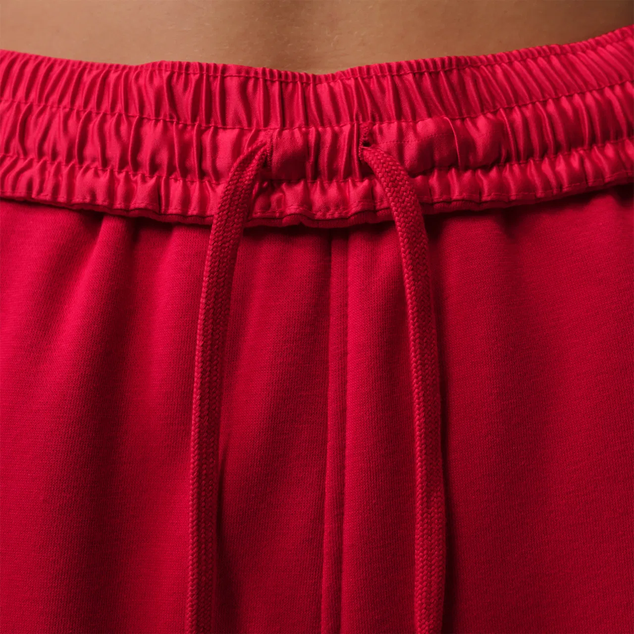 Женские спортивные штаны из футера с утяжкой Jordan Brooklyn Fleece Jogger Pant BB, Gym Red — фото 3