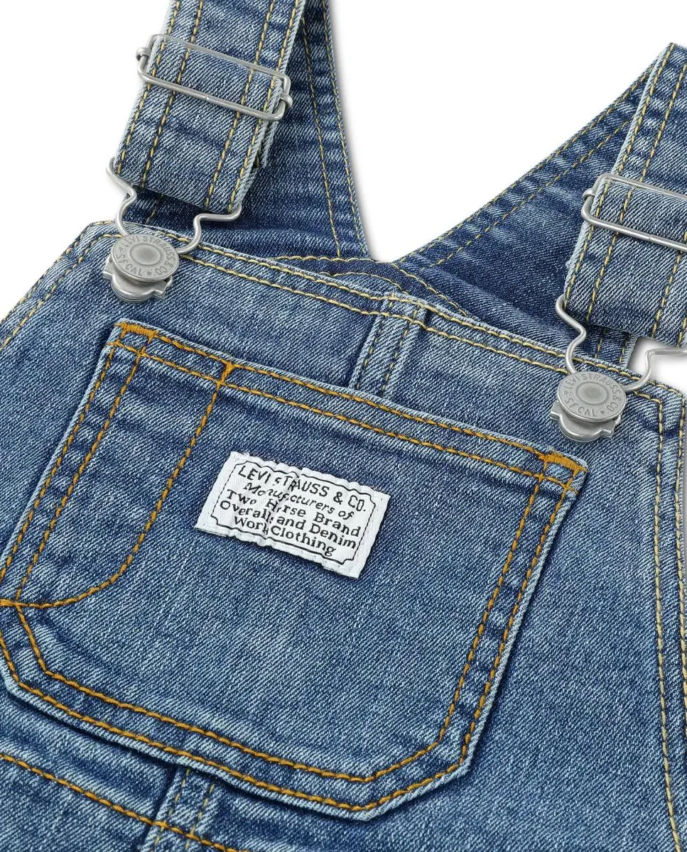 Детский комбинезон для мальчиков джинсовый Levi's, Azul — фото 3