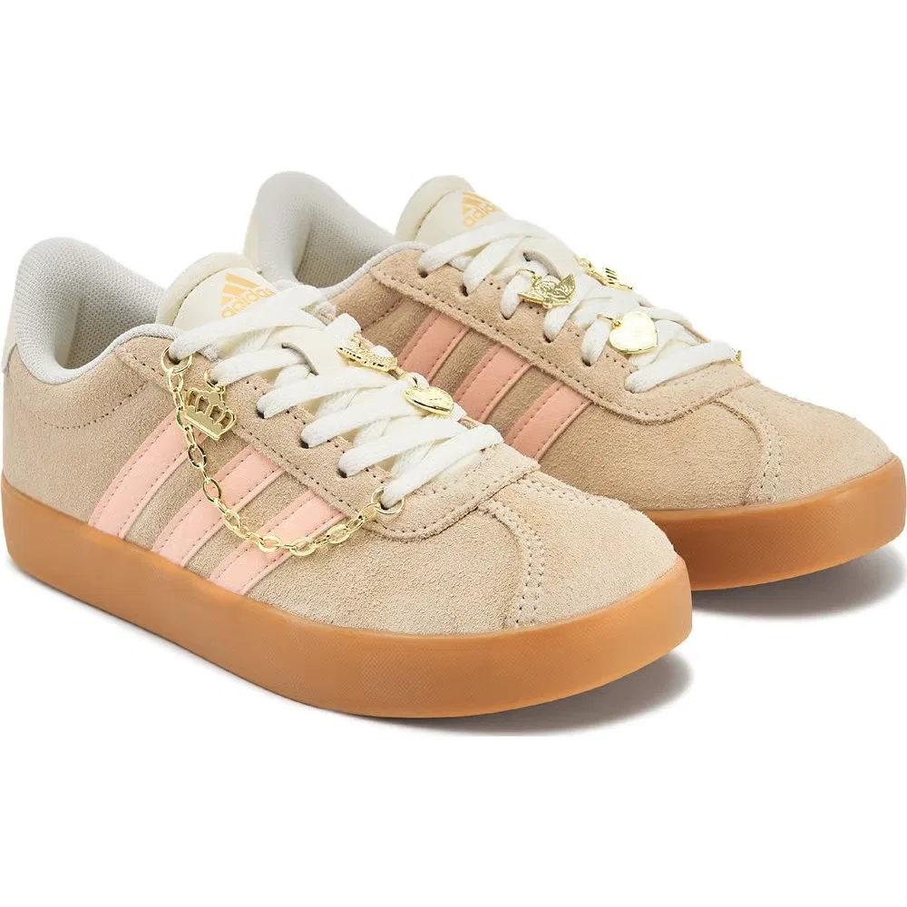 Детские кроссовки VL Court 3.0 Adidas, Beige/Khaki