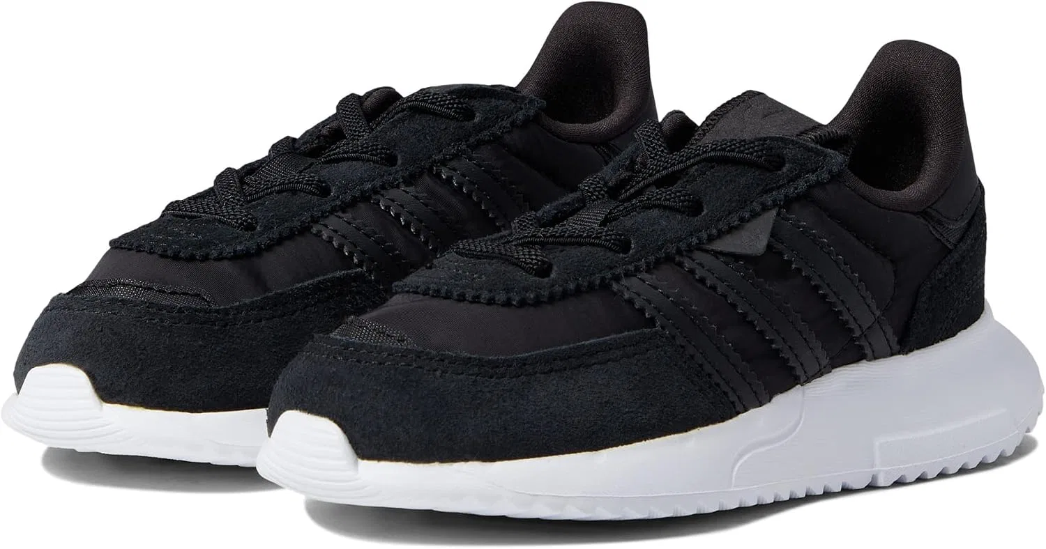 Детские кроссовки Retropy F2 для мальчиков Adidas, Black/Black/White — фото 2