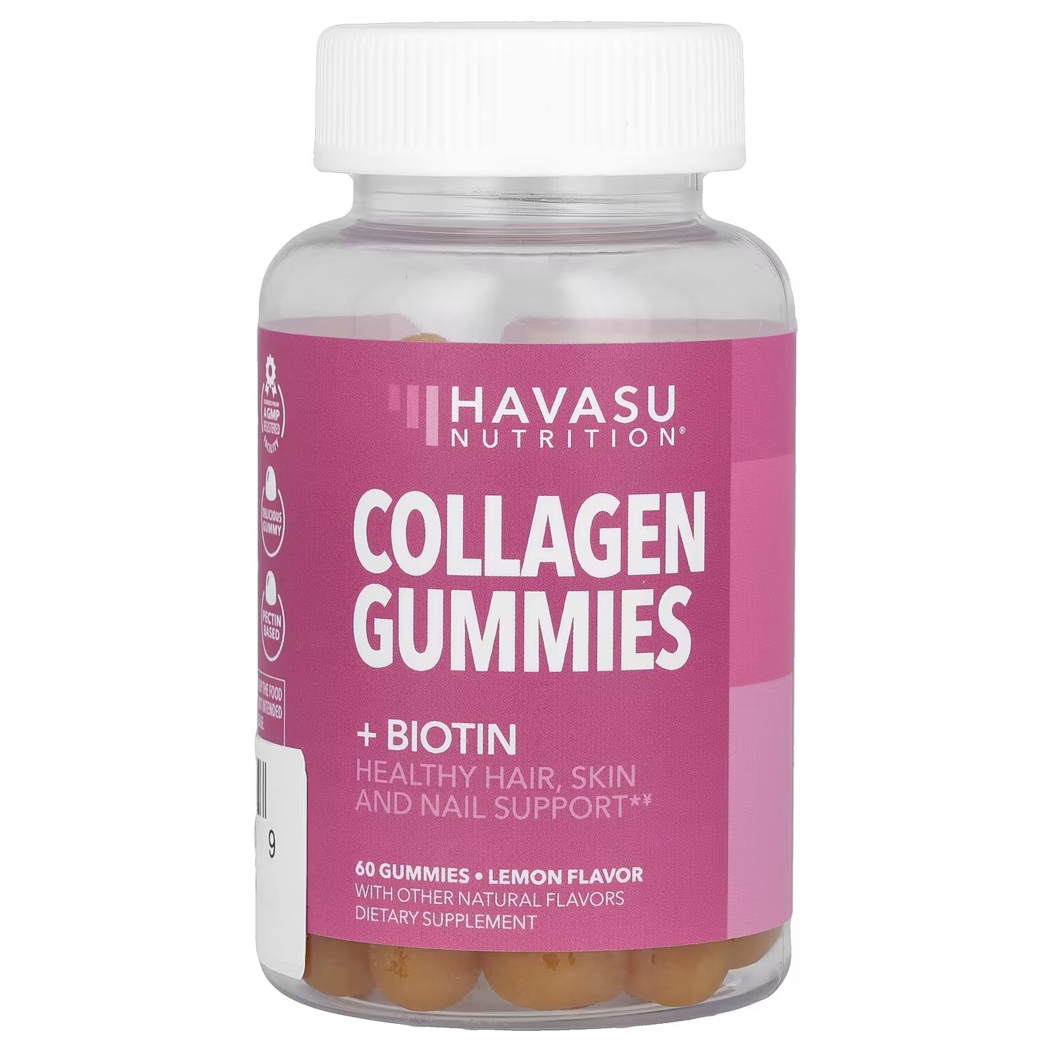 

Добавка коллагеновая Havasu Nutrition с лимоном, 60 жевательных конфет