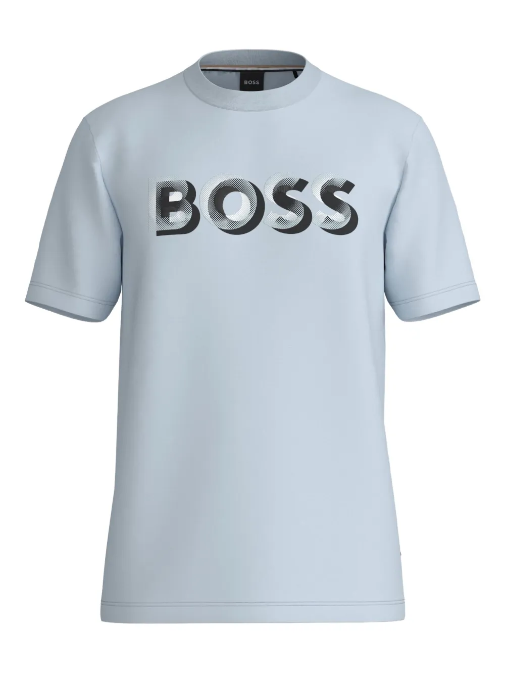 

Футболка с логотипом BOSS, синий