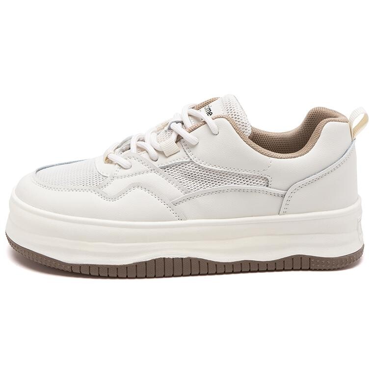 

Кроссовки AGSDON Skateboarding Shoes Women's Low-top, бежевый
