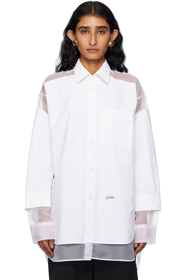 

Рубашка petit grand' Jean Paul Gaultier, белый