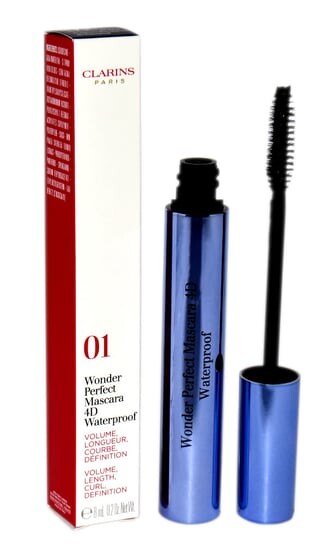 

Водостойкая тушь для ресниц 01 Black, 8 мл Clarins, Wonder Perfect 4D