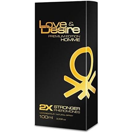Love And Desire Gold Premium Edition Феромоны Эдт для мужчин 100 мл, Love & Desire — фото 3