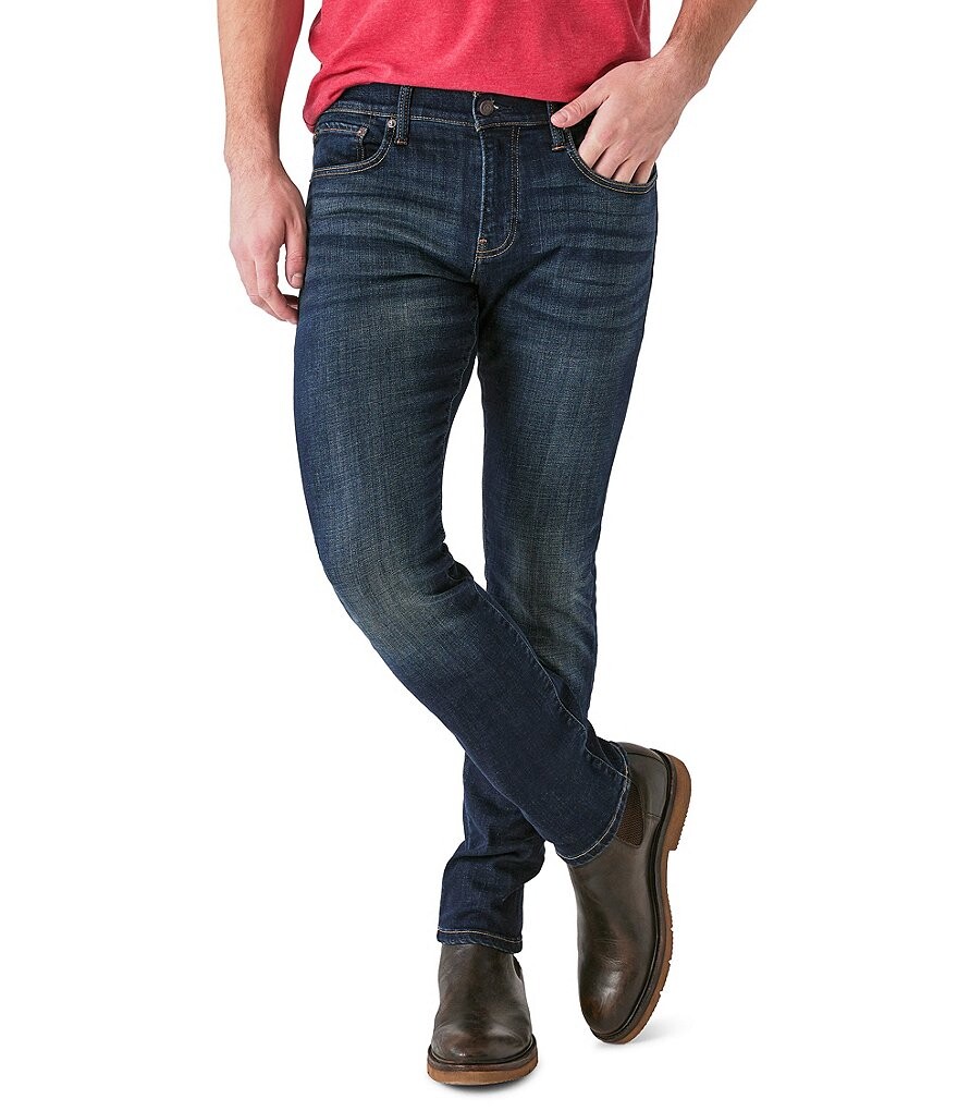 

Джинсы Lucky Brand 110 Slim COOLMAX Denim Leon Park Wash, синий