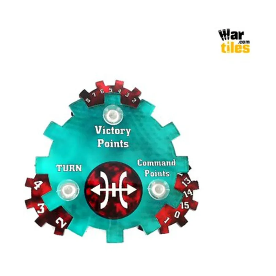 

Трекер боевых действий Warhammer — Арлекины, War Tiles - Battle Trackers