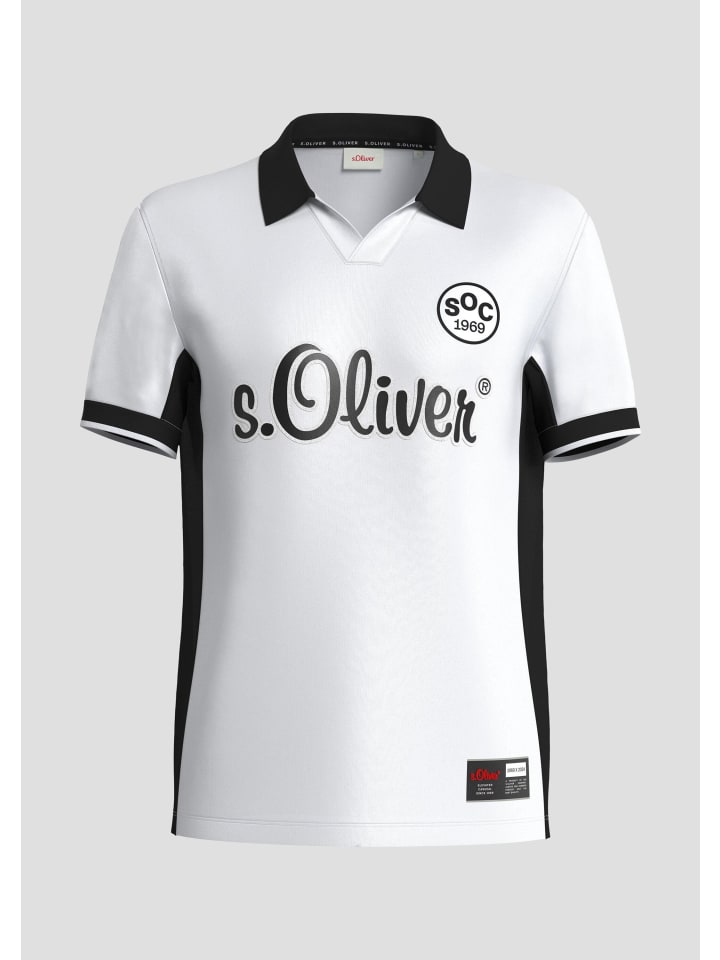 

s.Oliver Рубашка поло 01D1_white, Белый, s.Oliver Рубашка поло 01D1_white