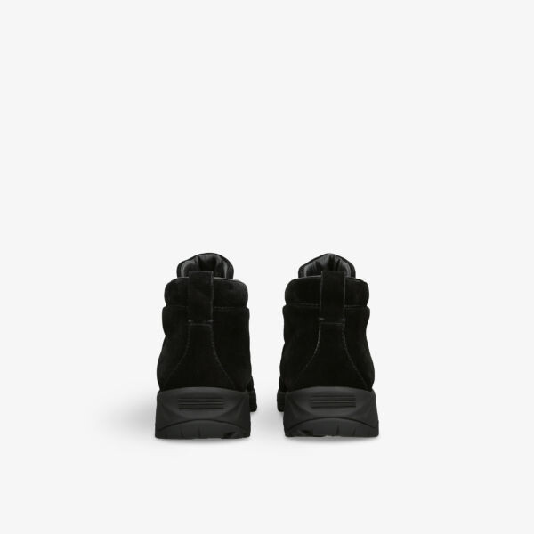 Высокие кроссовки Vetta Suede с тройной строчкой Ermenegildo Zegna, черный — фото 4