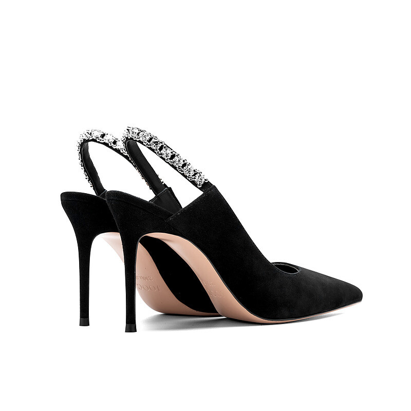 Туфли женские на высоком каблуке Jooc, цвет Classic Black [Heel height 1.5CM] — фото 4
