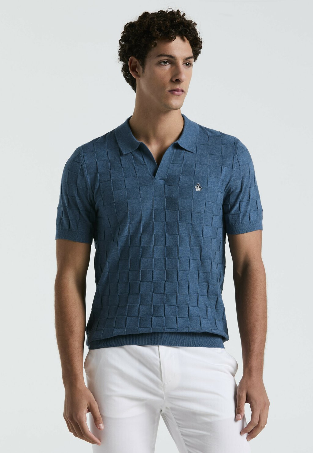 

Рубашка поло JACQUARD Original Penguin, синий