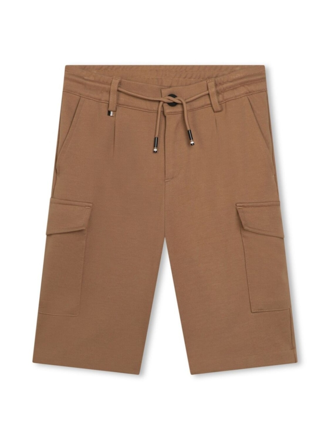 

BOSS Kidswear шорты с накладным карманом, коричневый