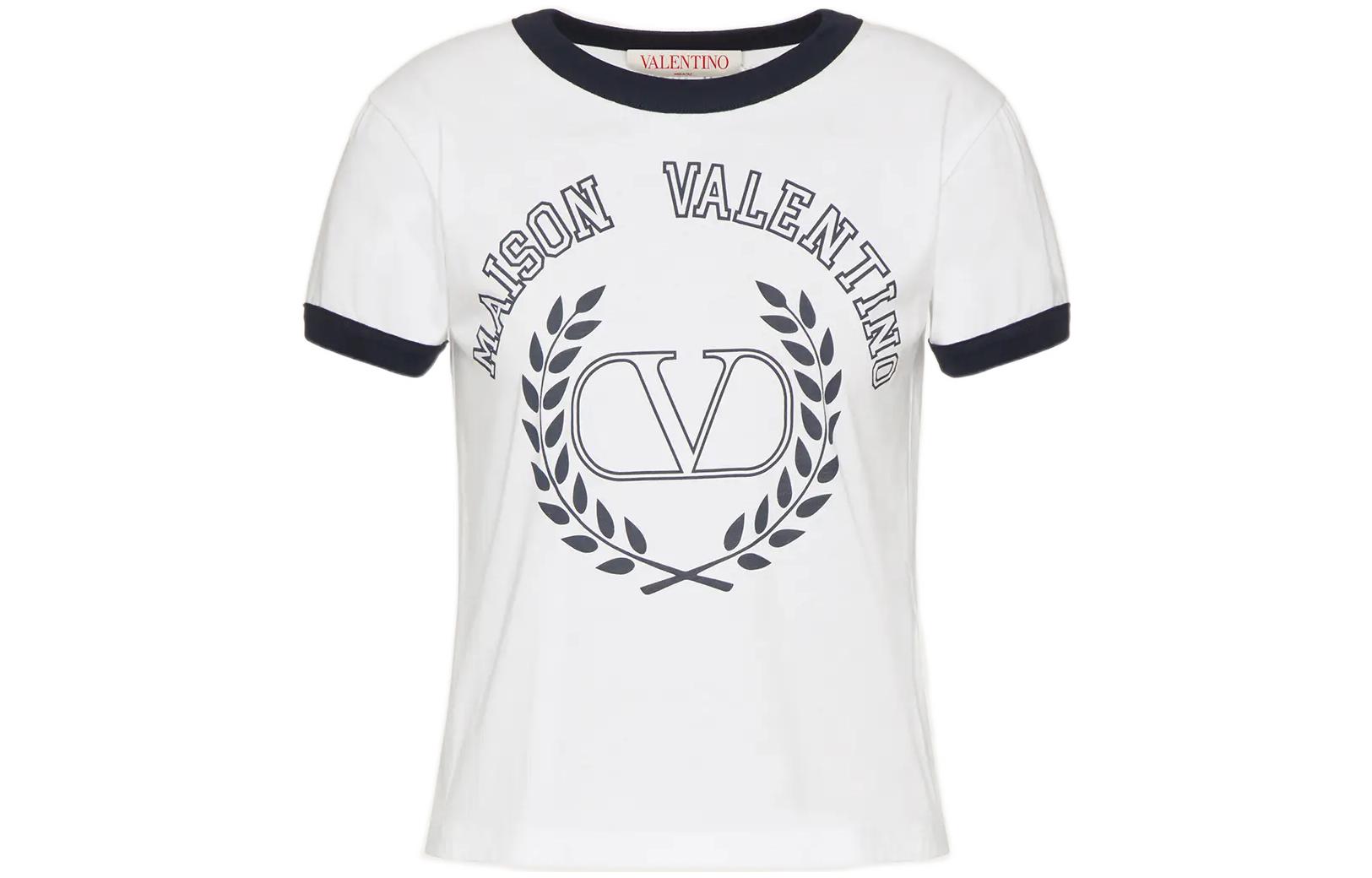 Valentino Футболка женская белая — фото 3