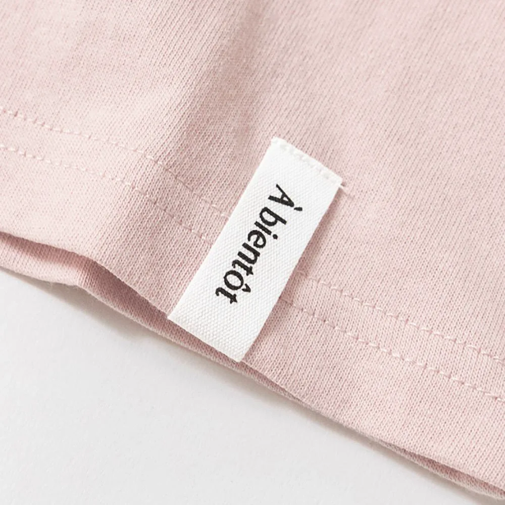Однотонная футболка с коротким рукавом в полоску Branshes, цвет Pink — фото 4