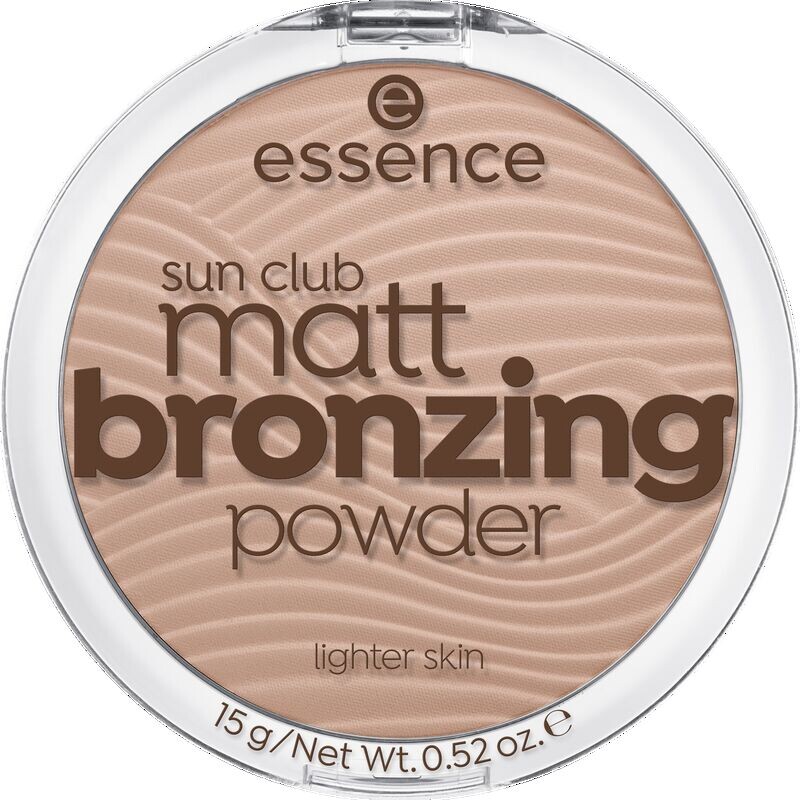 

Матовая бронзирующая пудра Sun Club 01 essence, 15 g