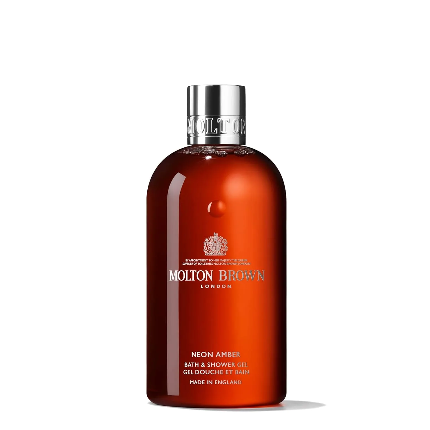 Гель для душа Molton Brown Neon Amber, 10 жидких унций., Multicolor
