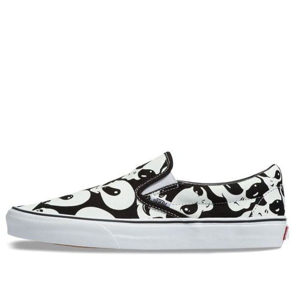 

Кроссовки classic slip-on 'alien ghosts' Vans, черный