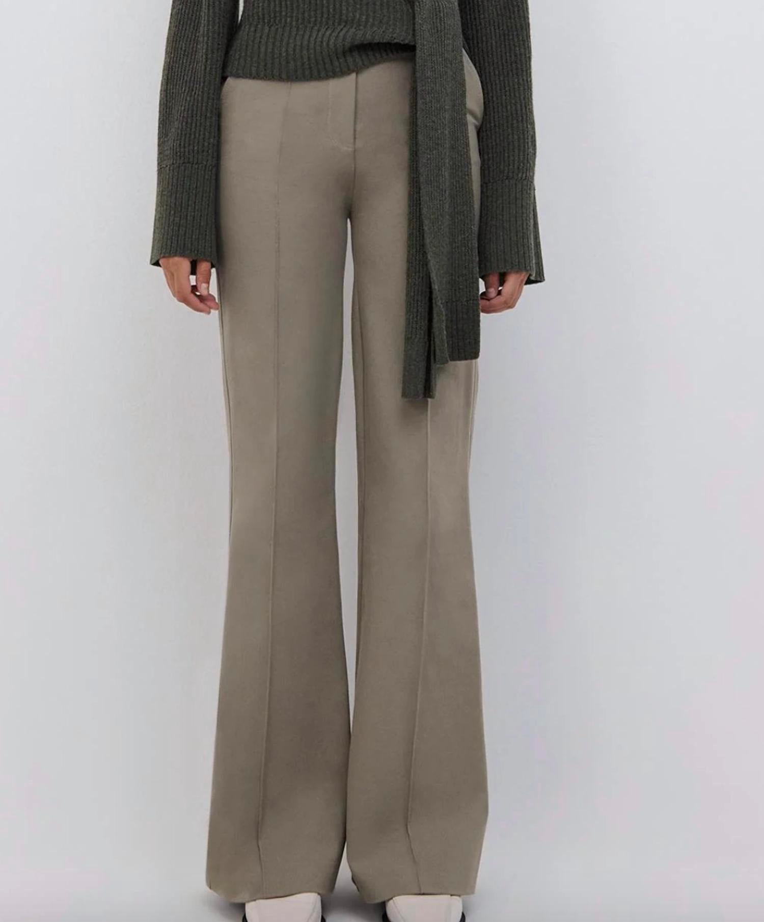 

Оливиновые брюки Kassandra Bootcut JONATHAN SIMKHAI, цвет olivine