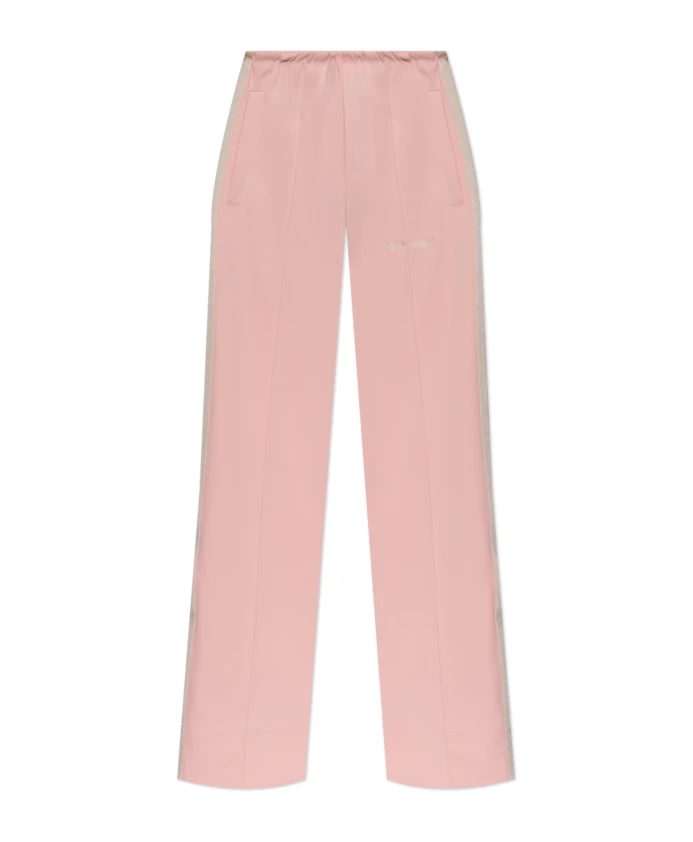 

Классические спортивные брюки с логотипом в тон. Palm Angels, розовый