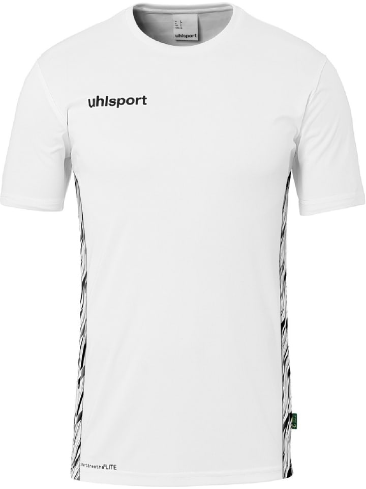 

Спортивная рубашка "Progressive 28 Poly Short Sleeve" белого цвета uhlsport
