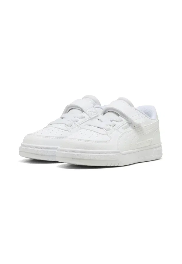 Кроссовки детские Caven iii ac+ ps baby shoes Puma, бело-серебристый — фото 2