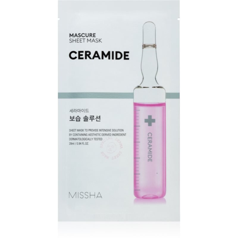 

Missha Mascure Ceramine питательная тканевая маска 28 мл