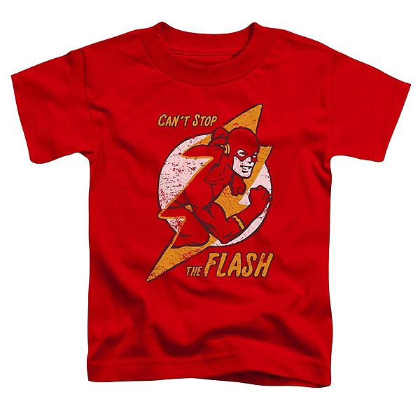 

Футболка с коротким рукавом для малышей Dc comics flash flash bolt Licensed Character