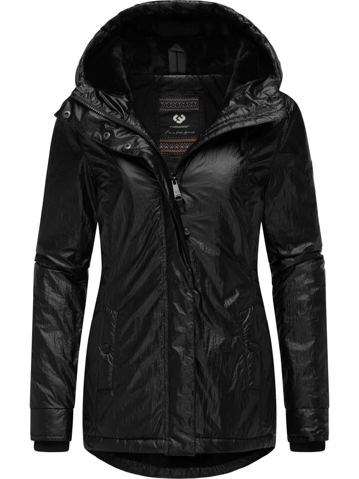 

Пуховик ragwear Monadde Bling, черный
