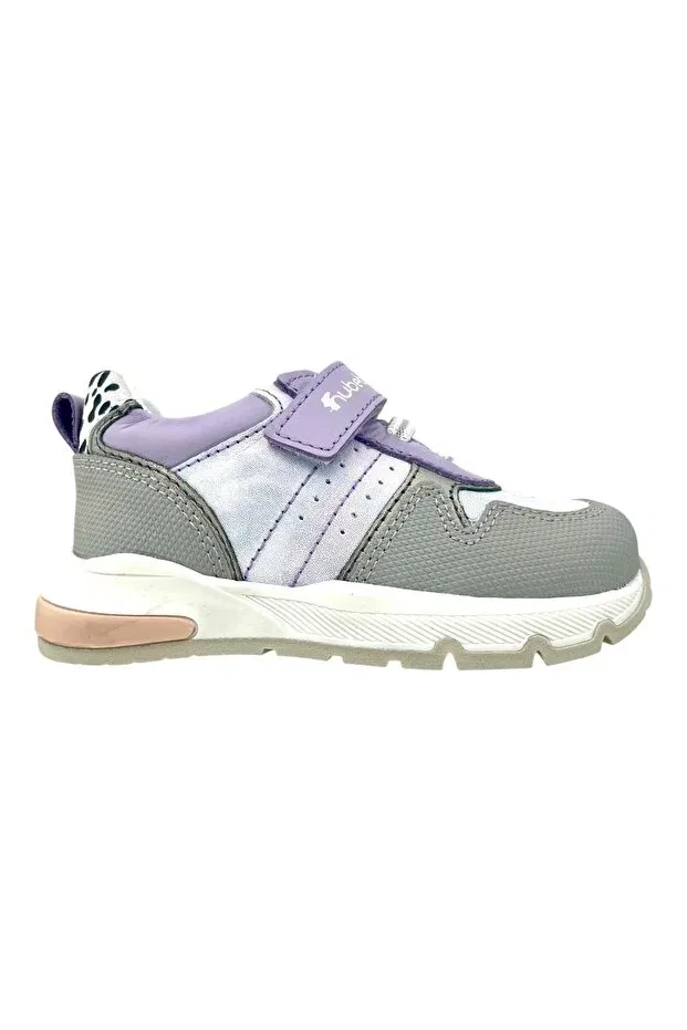 Детские туфли для девочек кожаные Nubebe, Lilac