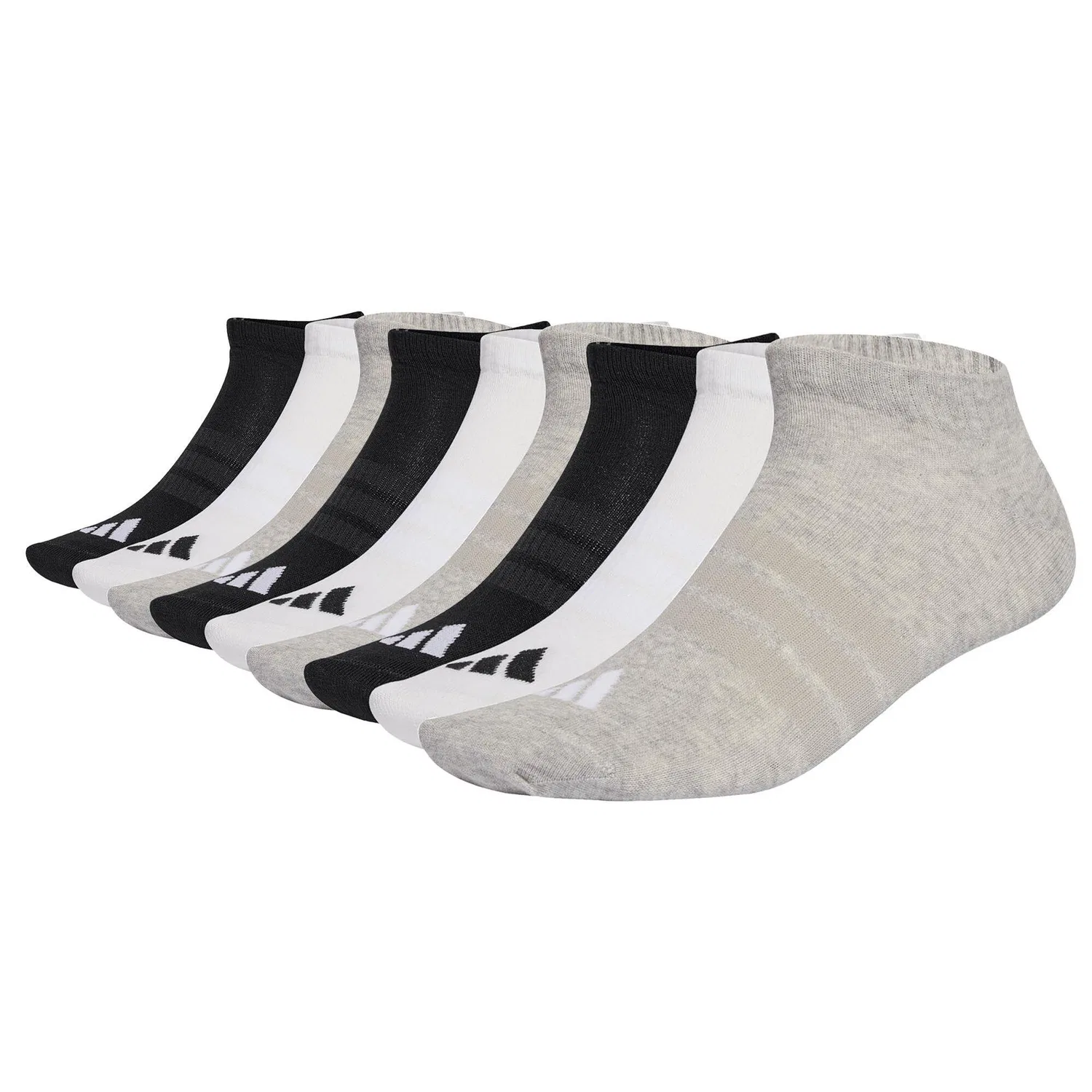 Детские носки Thin & Light Sportswear Low Cut Socks 9P Adidas, Bunt Kieselgrau