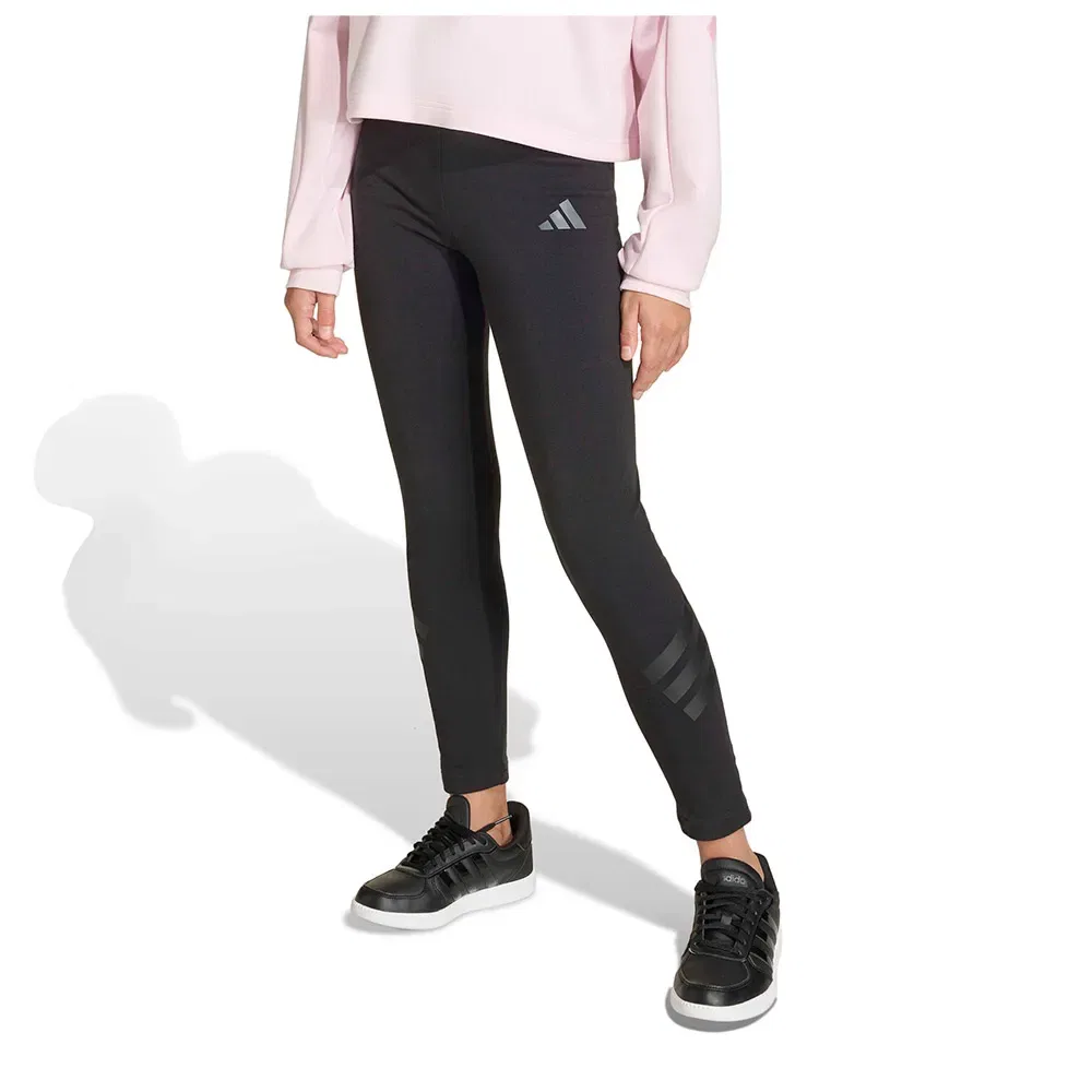 Леггинсы 7/8 Adidas Future Icons 3 Stripes, черный